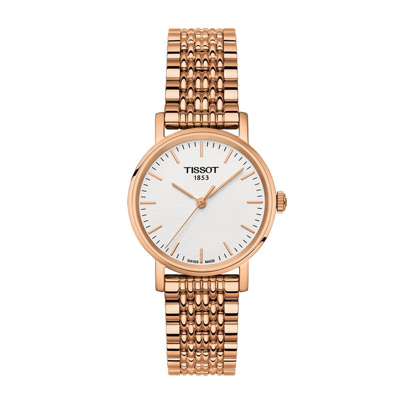 Tissot 天梭魅时系列钢带石英女表 T109.210.33.031.00图片