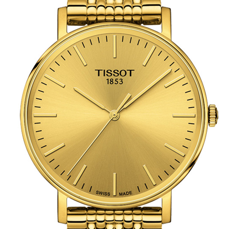 Tissot 天梭魅时系列钢带石英中性表 T109.410.33.021.00