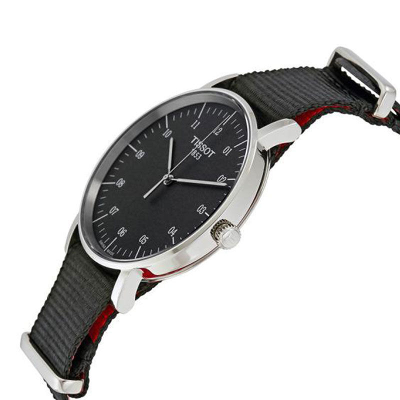 tissot天梭魅时系列尼龙带石英中性表t109410170770