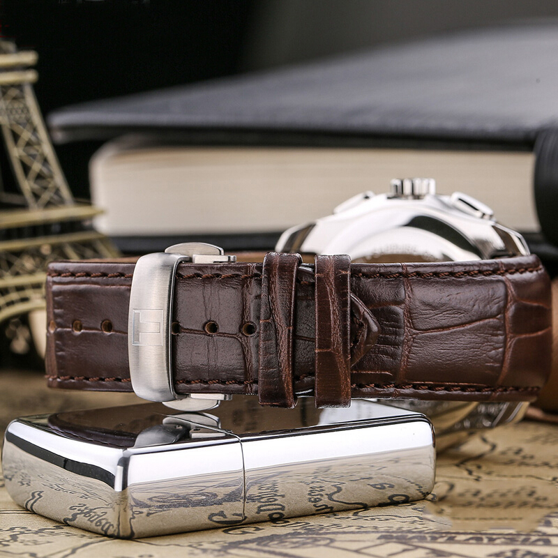 Tissot 天梭库图系列皮带石英男表 T035.617.16.031.00