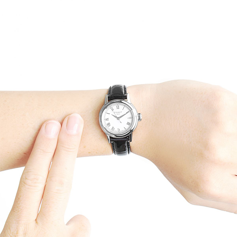 天梭(TISSOT)手表 卡森系列石英女表 皮带女士腕表T085.210.16.013.00