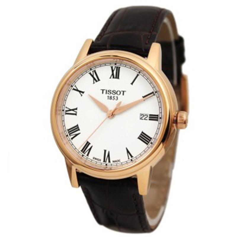 天梭tissot手表卡森系列石英休闲时尚男表t0854103601300