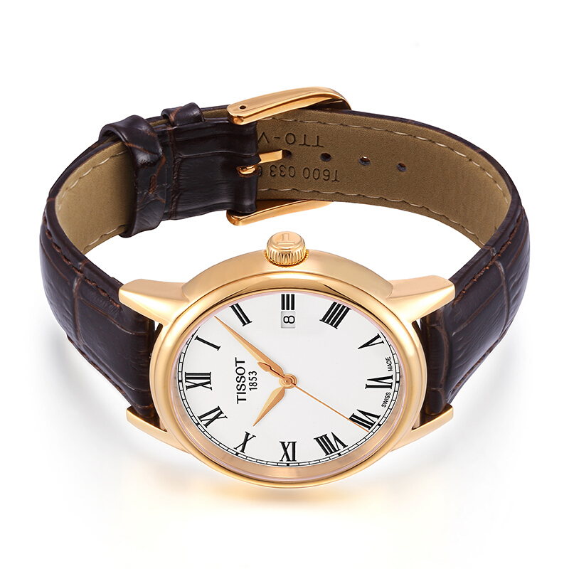 天梭tissot手表卡森系列石英休闲时尚男表t0854103601300