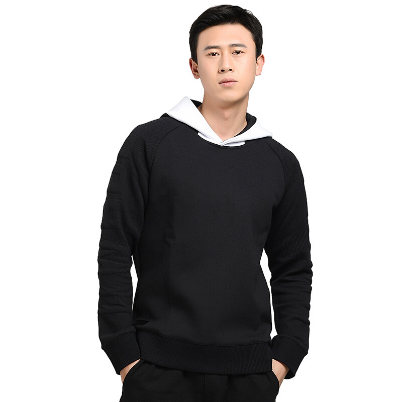 李宁卫衣男连帽新品篮球系列宽松休闲服套头衫外套