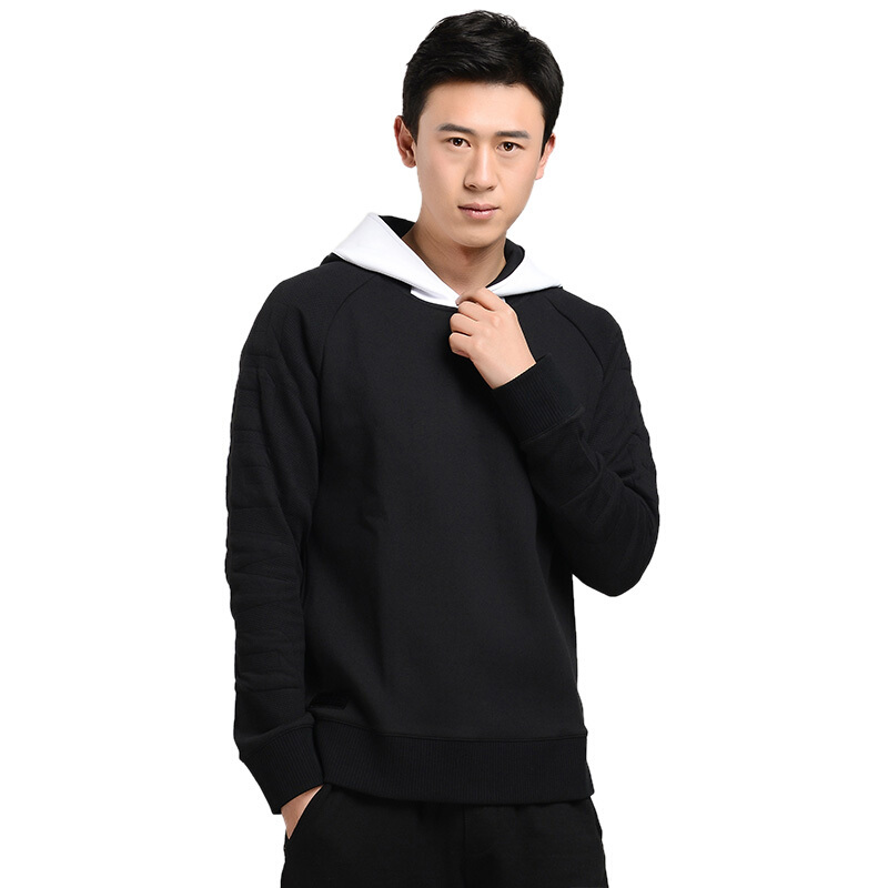 李宁卫衣男连帽新品篮球系列宽松休闲服套头衫外套