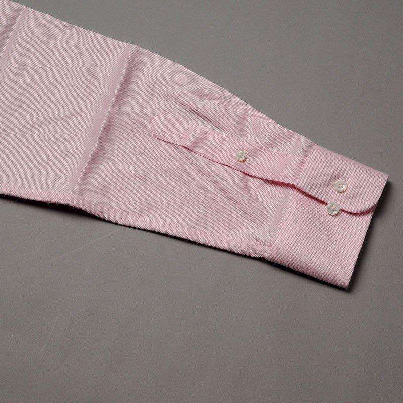 美尔雅（MAILYARD）男士长袖衬衫新款百搭商务休闲男士衬衫 412 粉红色图片