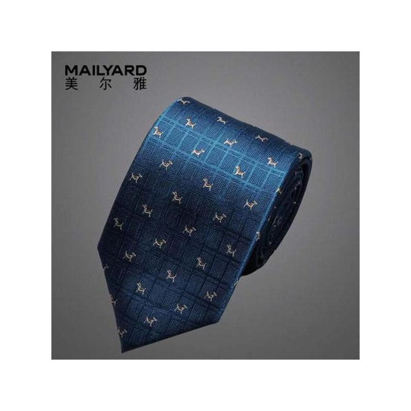 美尔雅(MAILYARD)领带 婚庆时尚新款桑蚕丝领带团体真丝 配饰225图片