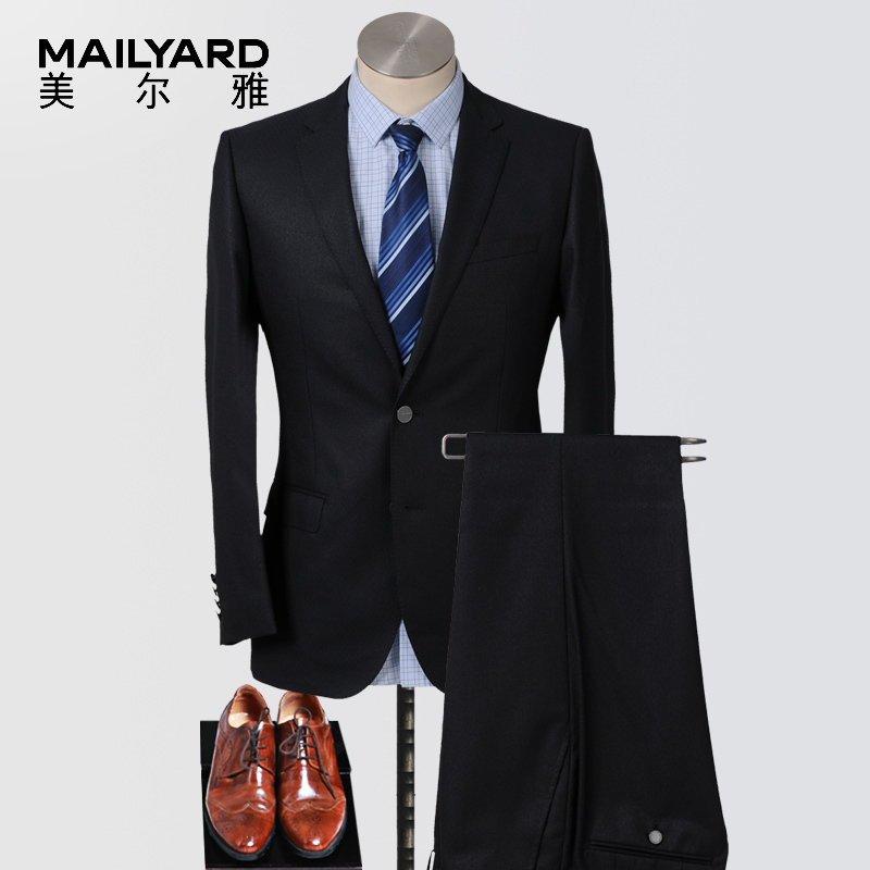 美尔雅(MAILYARD) 西服套装 商务男士西服男式婚礼宴会正装礼服 275