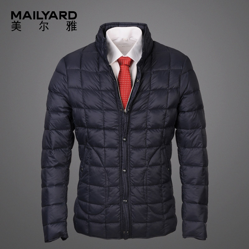 美尔雅(MAILYARD)羽绒服 商务休闲男装羽绒 冬季保暖男士外套上衣 055
