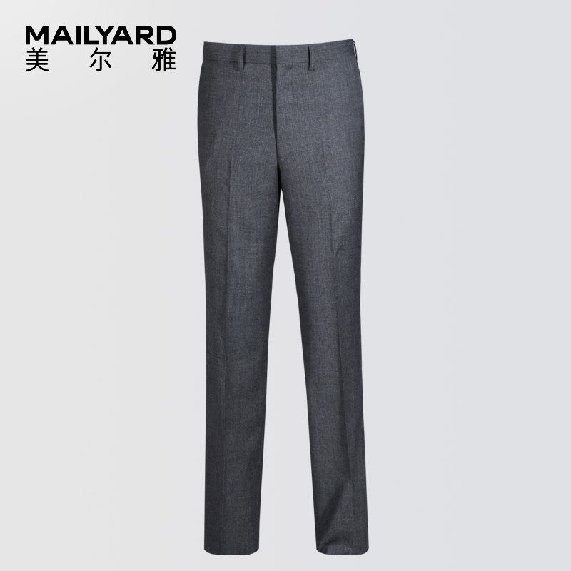 美尔雅(MAILYARD)西裤男 纯羊毛商务休闲男士西裤 男式西装裤 330图片