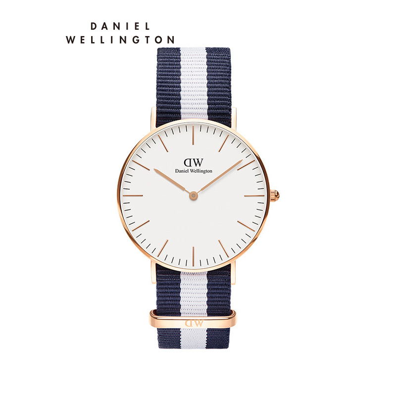 Daniel Wellington丹尼尔惠灵顿DW手表女时尚织物表带腕表36mm 石英表