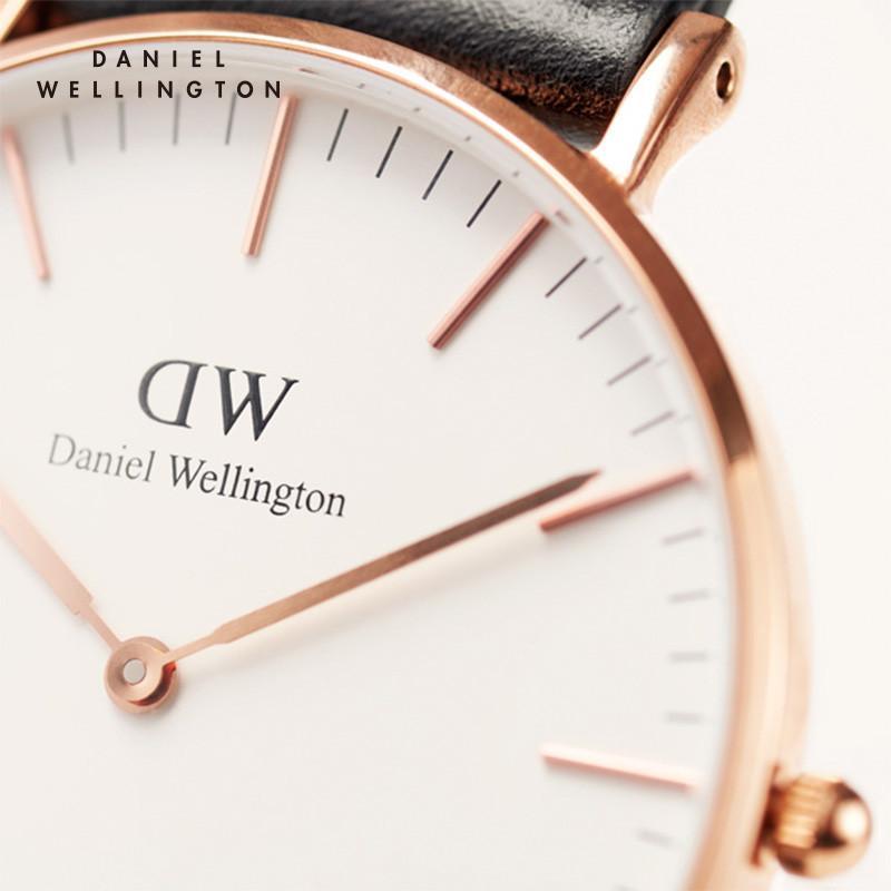 danielwellington丹尼尔惠灵顿dw手表简约皮革表带女士腕表36mm手表