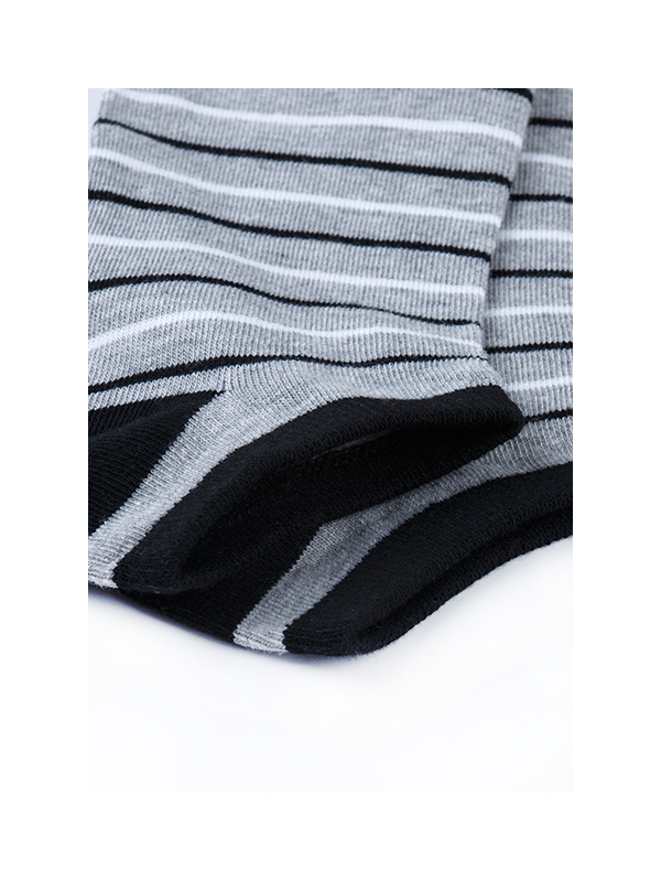 俞兆林YUZHAOLIN【5双盒装】男士时尚简约条纹运动船袜运动袜隐形袜