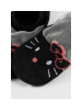 俞兆林YUZHAOLIN女式短丝袜【4双盒装】Kitty猫款玻璃丝短筒女士隐形袜
