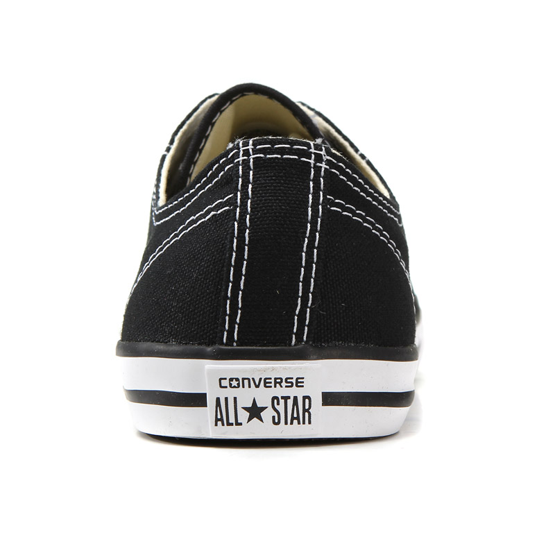 Converse匡威 夏季新款女子薄底休闲帆布鞋530054C 537204C 黑色 36码