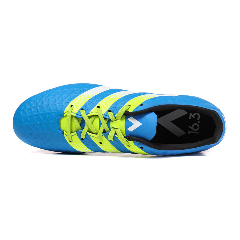 adidas阿迪达斯男鞋足球鞋ACE AG胶质短钉运动鞋S78484 蓝色 40.5码