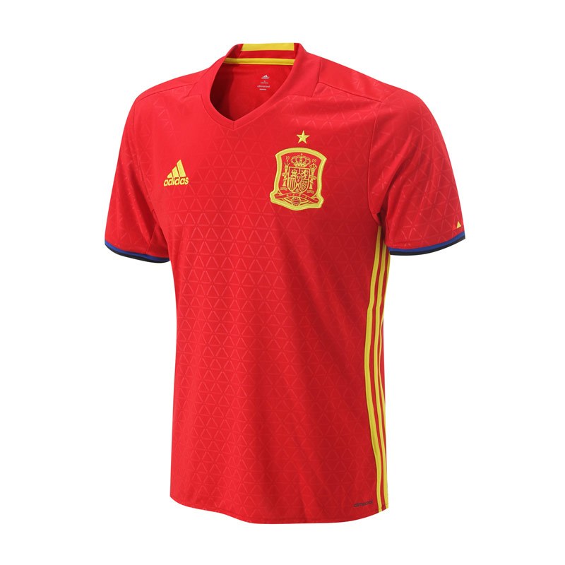 阿迪达斯adidas男装短袖T恤运动服足球AI4411 L 红色