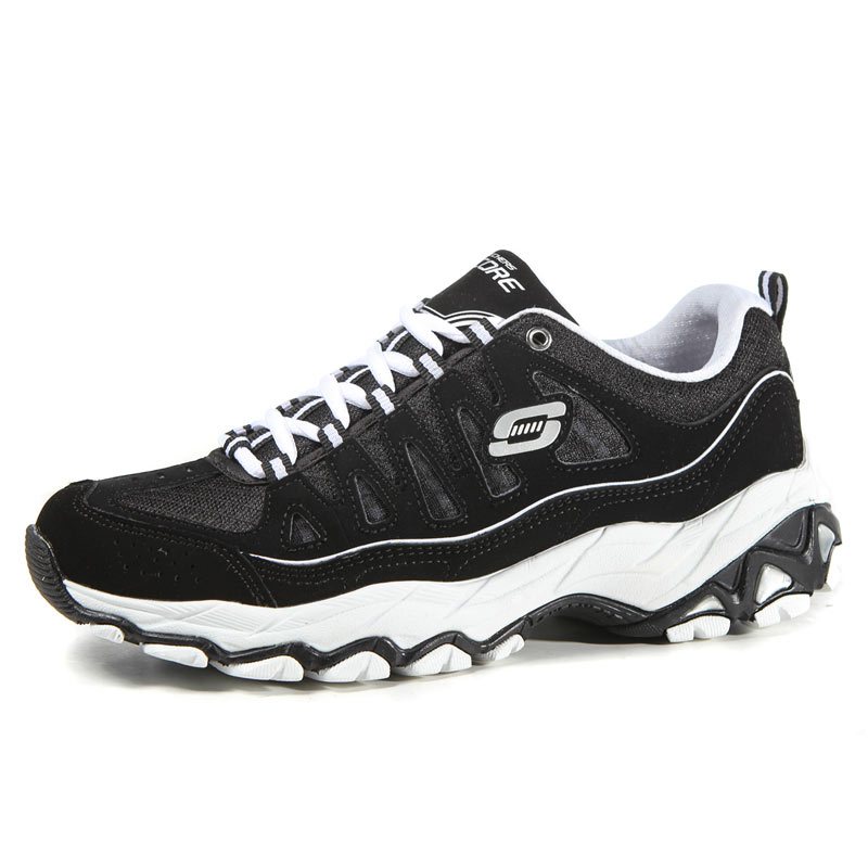SKECHERS 斯凯奇女鞋休闲鞋运动鞋运动休闲12087/B KW 黑色 35码