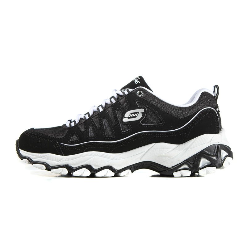 SKECHERS 斯凯奇女鞋休闲鞋运动鞋运动休闲12087/B KW 黑色 35码