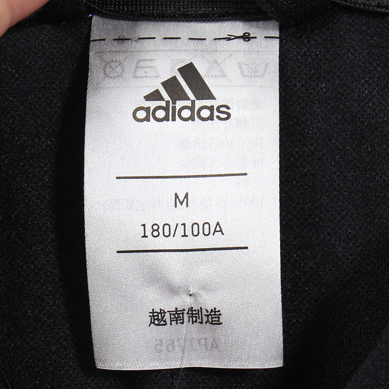 adidas阿迪达斯男装夹克外套运动服AP1765 黑色 L