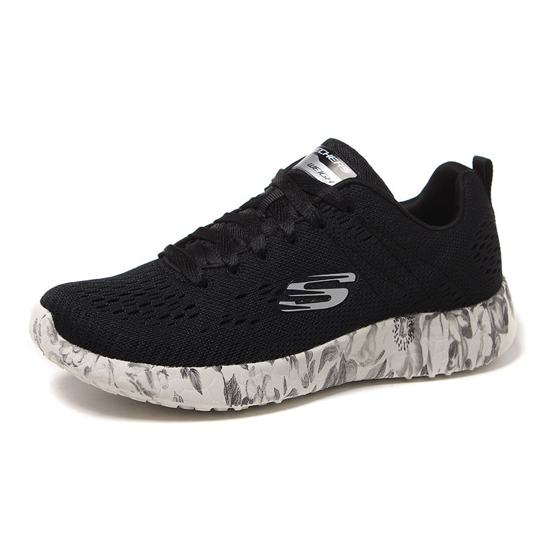 SKECHERS 斯凯奇女鞋训练鞋运动鞋综合训练12739/B KW 黑色 35码