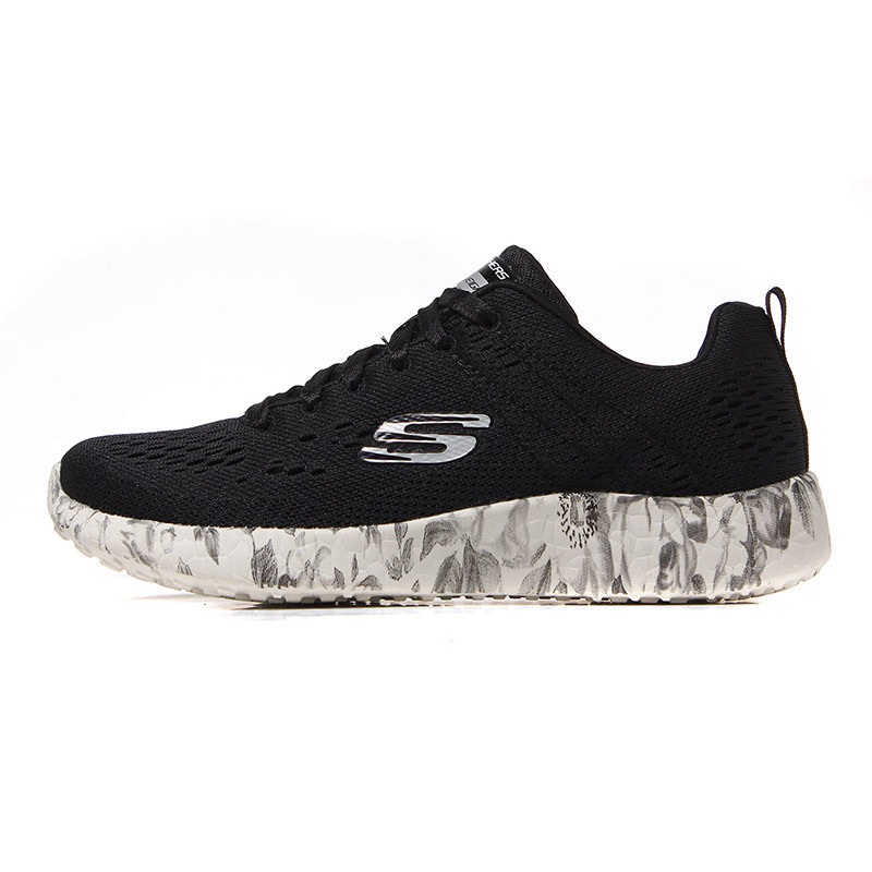 SKECHERS 斯凯奇女鞋训练鞋运动鞋综合训练12739/B KW 黑色 35码