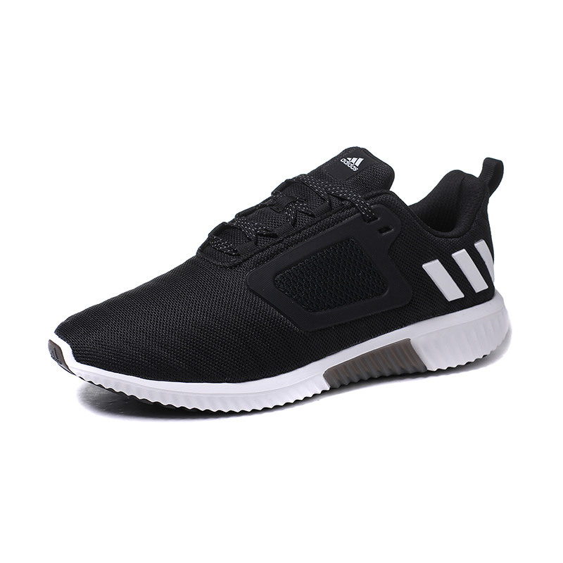 adidas阿迪达斯男子CLIMACOOL清风透气跑步鞋运动鞋S80707 黑色 42.5码
