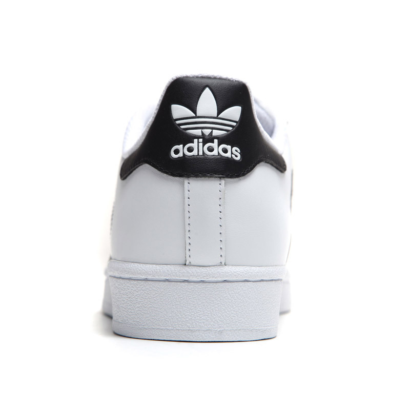 adidas阿迪达斯三叶草男女鞋运动板鞋小白鞋贝壳头金标C77124