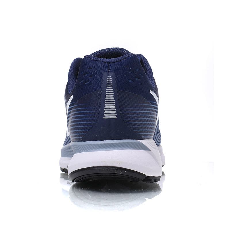 NIKE耐克女鞋跑步鞋ZOOM气垫透气轻便运动鞋880560 蓝色 36图片