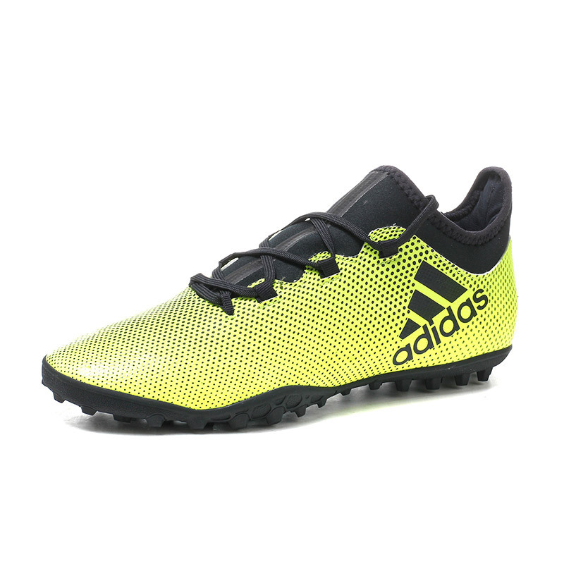 adidas阿迪达斯男子足球鞋x系列tf鞋钉运动鞋cg3727 黄色 39码