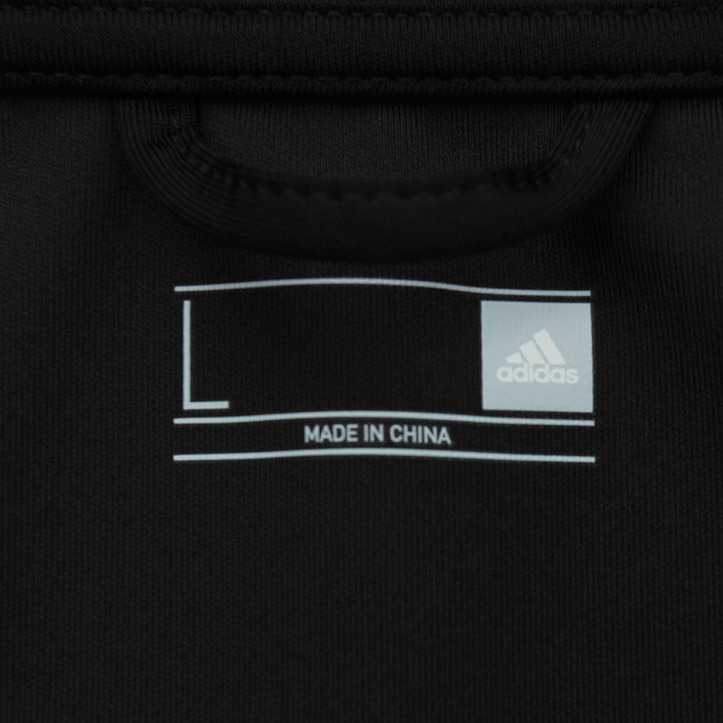 Adidas/阿迪达斯 女装 跑步运动服休闲立领透气夹克外套BK7680 黑色 L(170/92A)