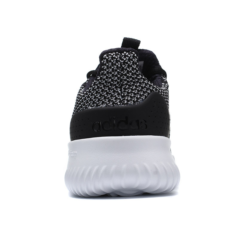 adidas阿迪达斯NEO女子休闲鞋减震运动鞋BC0033 黑色 36.5码