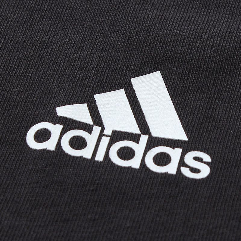 adidas阿迪达斯男装短袖T恤运动服BP7254 S 黑色图片