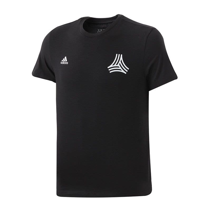 adidas阿迪达斯男装短袖T恤运动服BP7254 S 黑色图片
