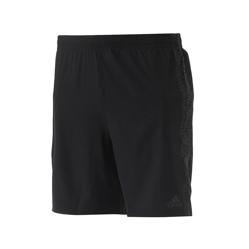 adidas阿迪达BQ7239斯男子运动短裤跑步运动服BQ7239 S 黑色图片