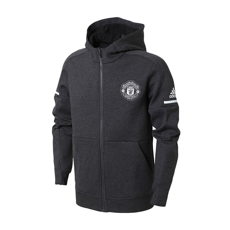 adidas阿迪达斯男子夹克外套17新款曼联足球训练休闲运动服BQ2259