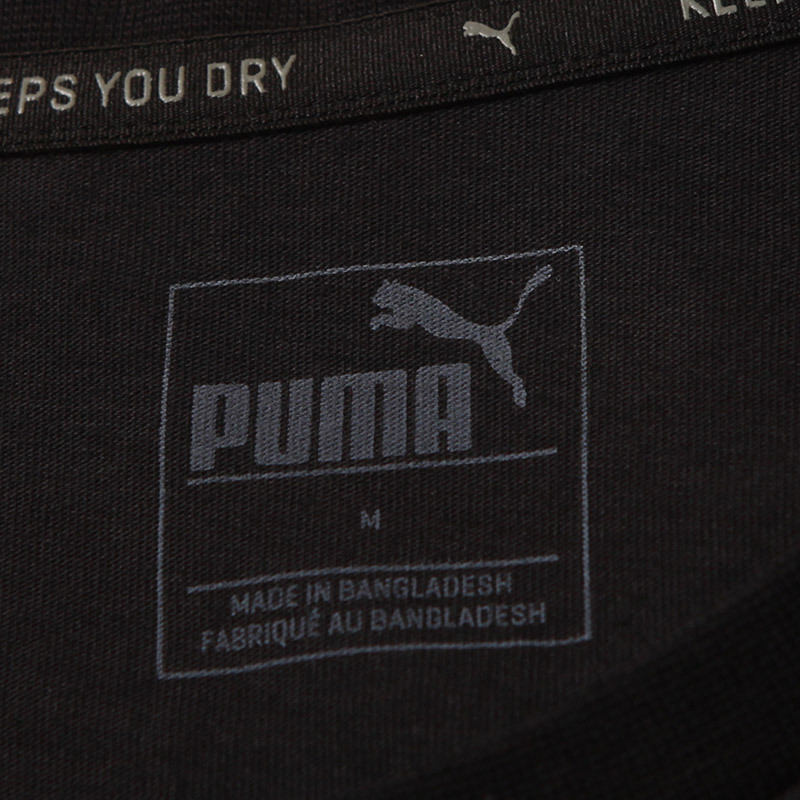 彪马Puma男装短袖T恤运动服运动休闲59303401 S 黑色