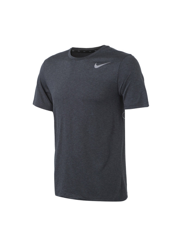 Nike耐克男装季新款 BREATHE 短袖T恤健身训练上衣832837 L 黑色