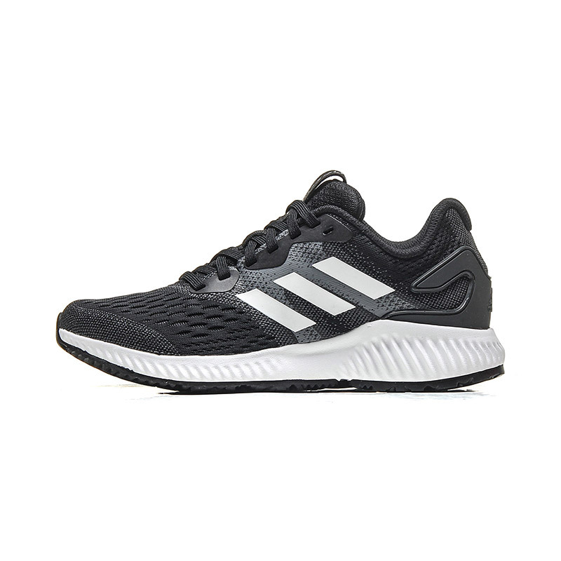 adidas阿迪达斯女子跑步鞋BOUNCE跑步休闲运动鞋BW0297 黑色 36.5码
