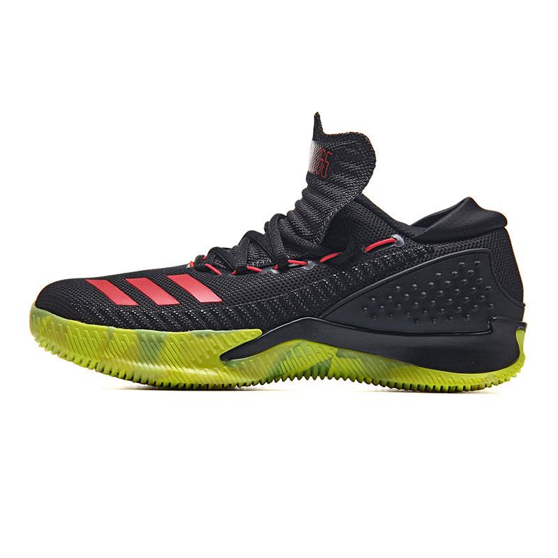adidas阿迪达斯男子篮球鞋鞋透气实战运动鞋BW1290 黑色 39码图片
