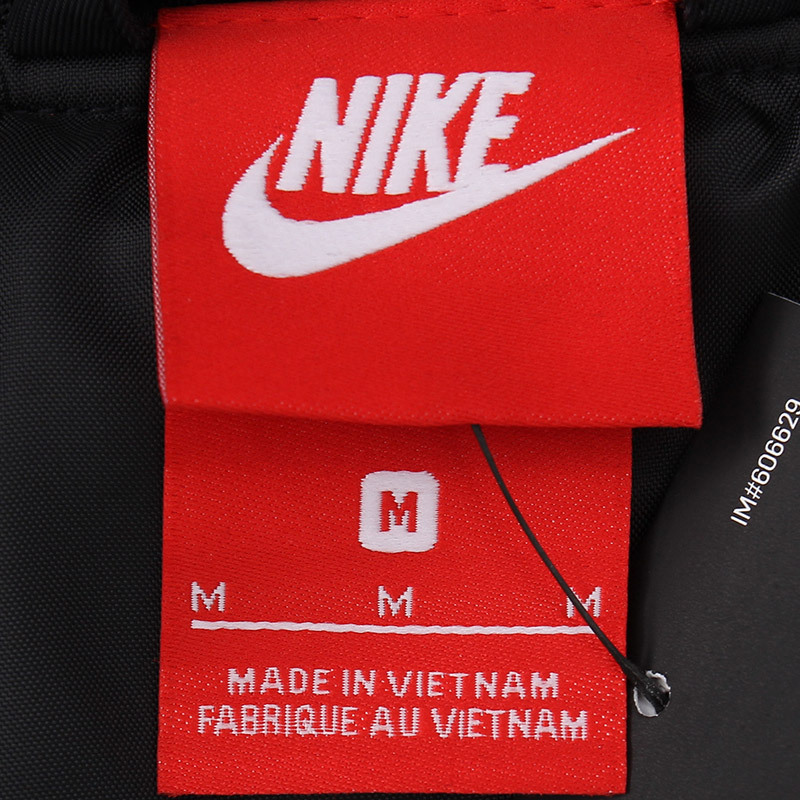NIKE耐克男装经典梭织防风保暖夹克运动休闲外套925437 L 黑色