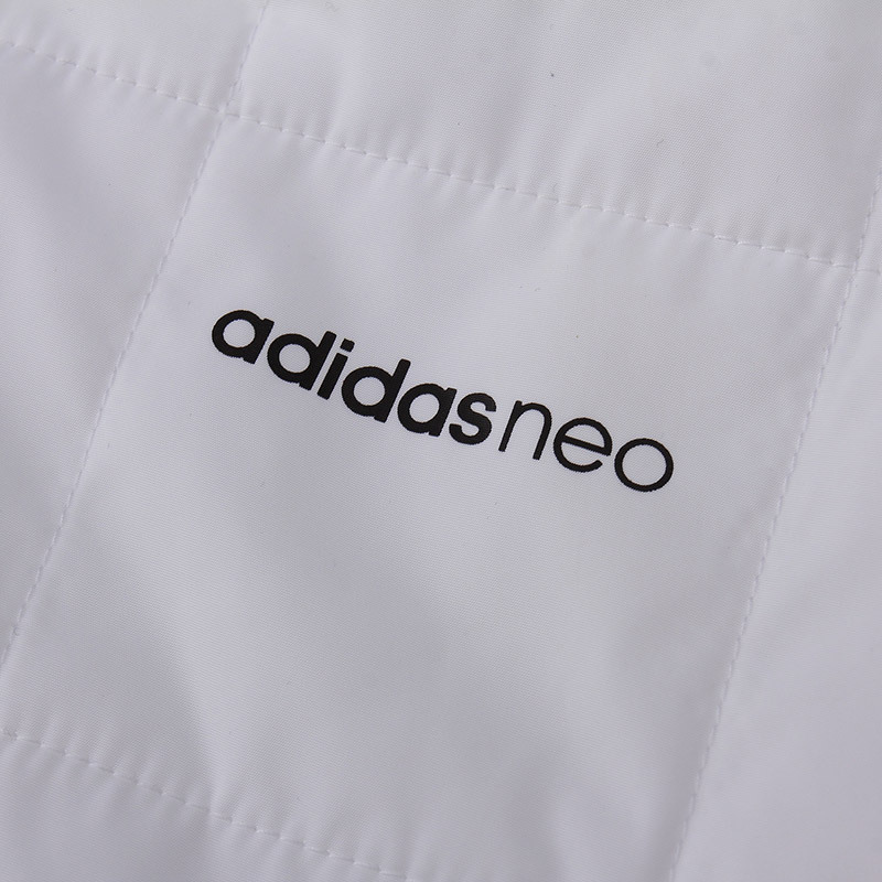 adidas阿迪达斯NEO女子棉服外套轻便休闲运动服CD2292 L 白色