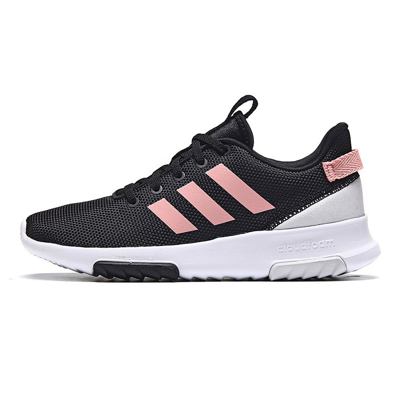 adidas阿迪达斯NEO女子休闲鞋小NMD跑步鞋运动鞋AH2423 黑色 36.5码