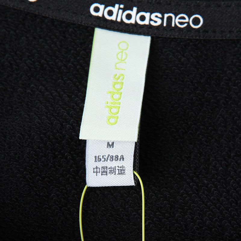 Adidas/阿迪达斯 NEO女装休闲运动服卫衣套头衫|BP6601 XS 黑色图片