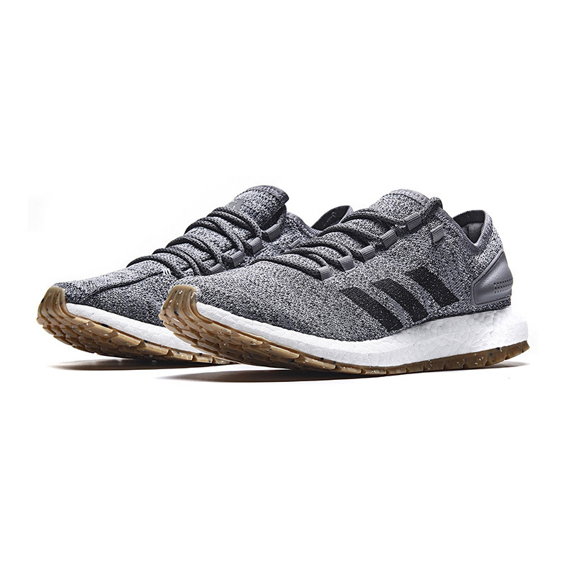 Adidas/阿迪达斯 男子运动鞋 PURE BOOST炽风保暖运动鞋跑步鞋 S80783 灰色