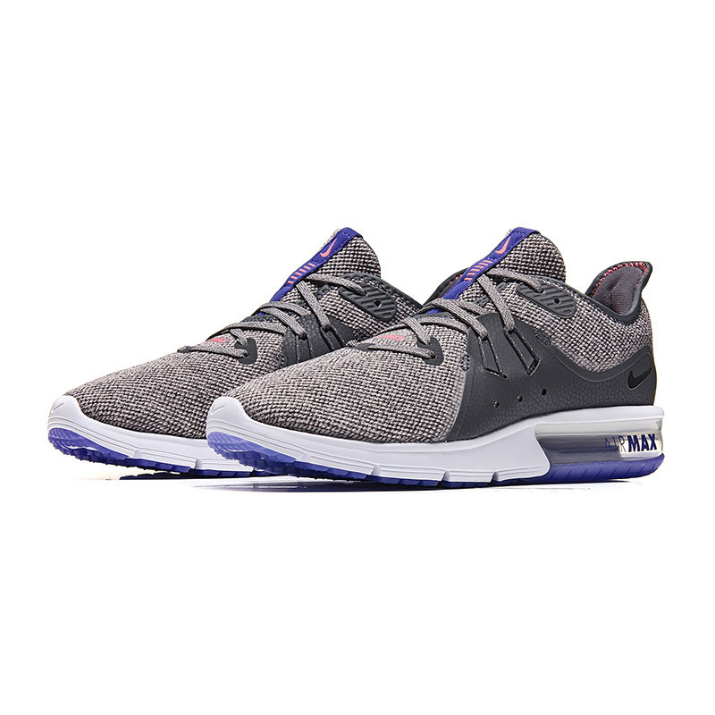 Nike耐克男鞋跑步鞋AIR MAX气垫缓震运动鞋921694 灰色 39