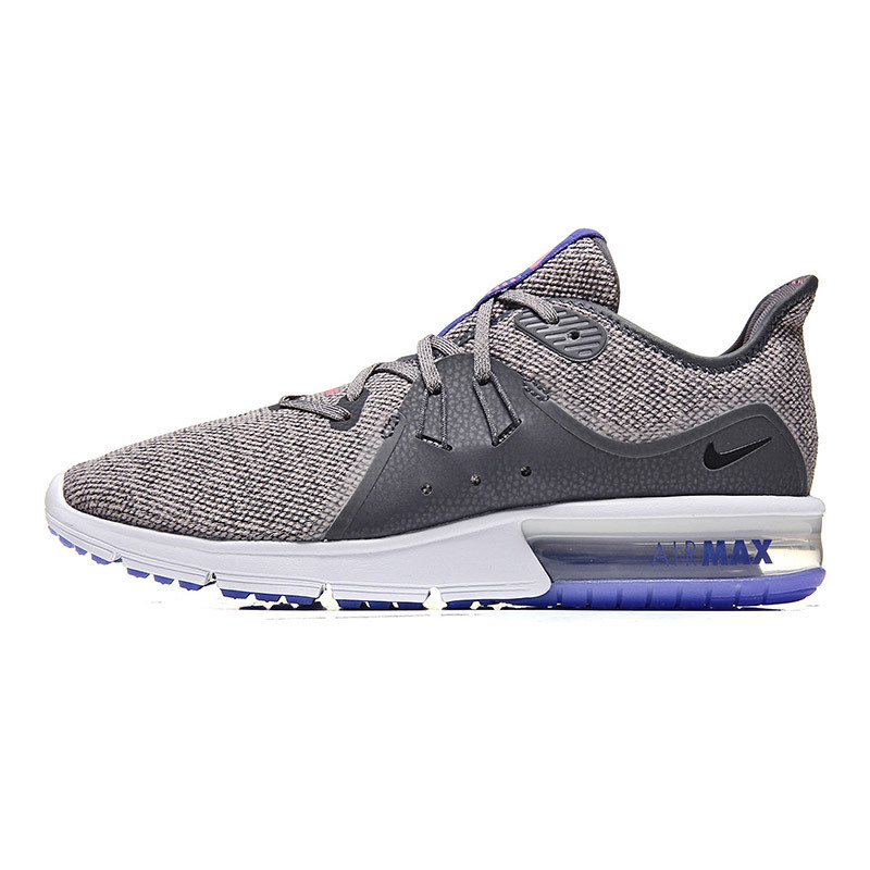 Nike耐克男鞋跑步鞋AIR MAX气垫缓震运动鞋921694 灰色 39