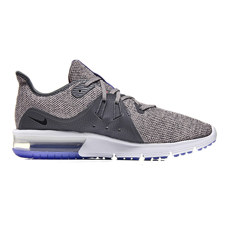 Nike耐克男鞋跑步鞋AIR MAX气垫缓震运动鞋921694 灰色 39