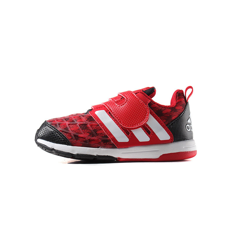 adidas阿迪达斯童男婴童0-4岁低帮魔术贴婴童鞋BA9406