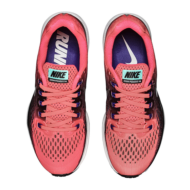 nike耐克女鞋跑步鞋airzoom气垫透气运动鞋880560红色355码